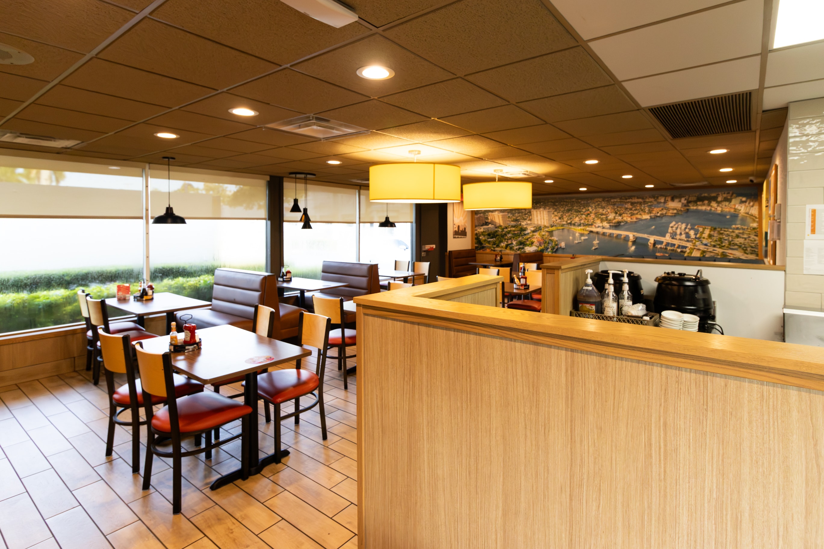Denny's Fort Lauderdale mural
